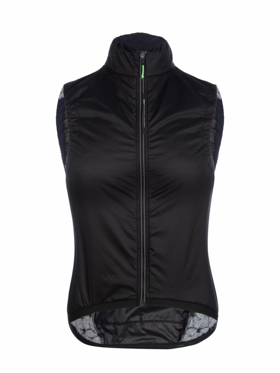 Women Q36.5 Vests & Shells | Women'S Adventure Insulation Vest Black